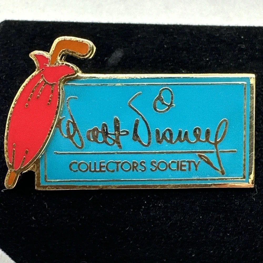 WDCC Walt Disney Collector's Society Exclusive Pin Red Jiminy Cricket Umbrella